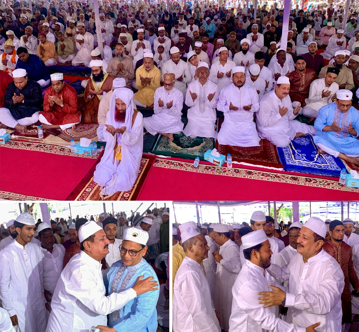ঐক্য ও শান্তির আহ্বানে রাজশাহীতে পবিত্র ঈদুল আজহার প্রধান জামাত অনুষ্ঠিত